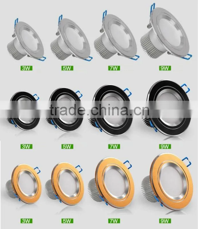 25w led downlight Hot Selling With High Efficiency High PF With CE RoHS FCC Approved