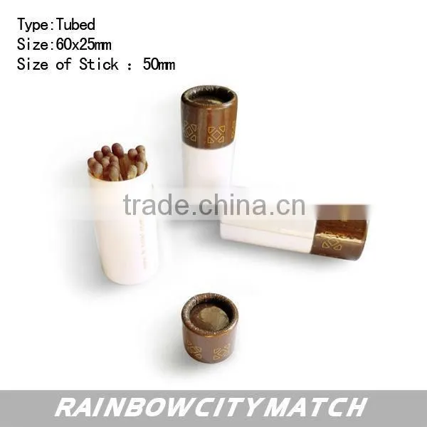 hotel cylinder match tubed matches with high quality