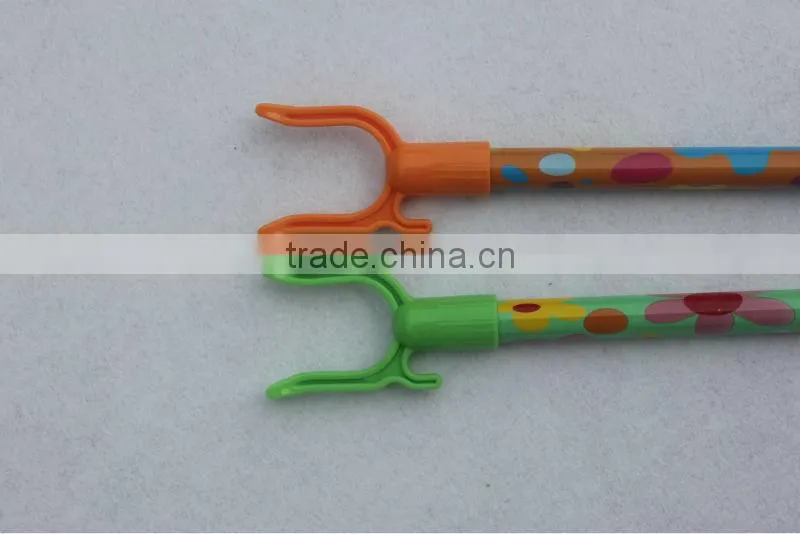 Striped PVC cover cloth hanger fork with high quanlity and competitive price