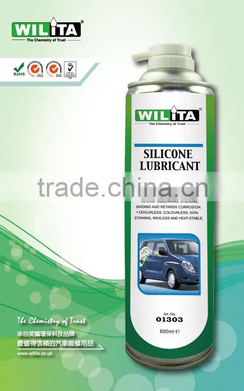 Car Care Silicone Based Lubricant Spray
