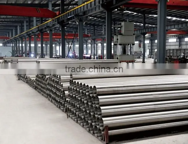 Structure pipe decorative honed aisi 312 stainless welded steel pipe/tube
