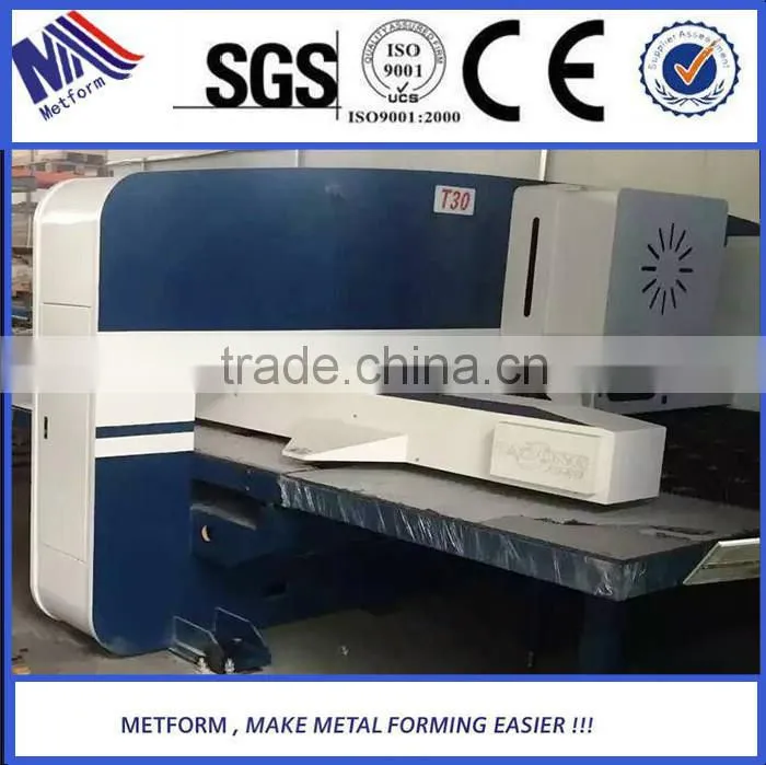 high efficiency cnc turret punching press machine made in China T-30