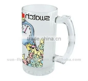 Sublimation glass beer mug 16oz (SFS-MG24)