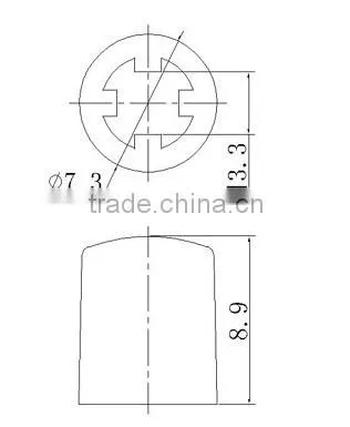 SC423 Push button switch cap