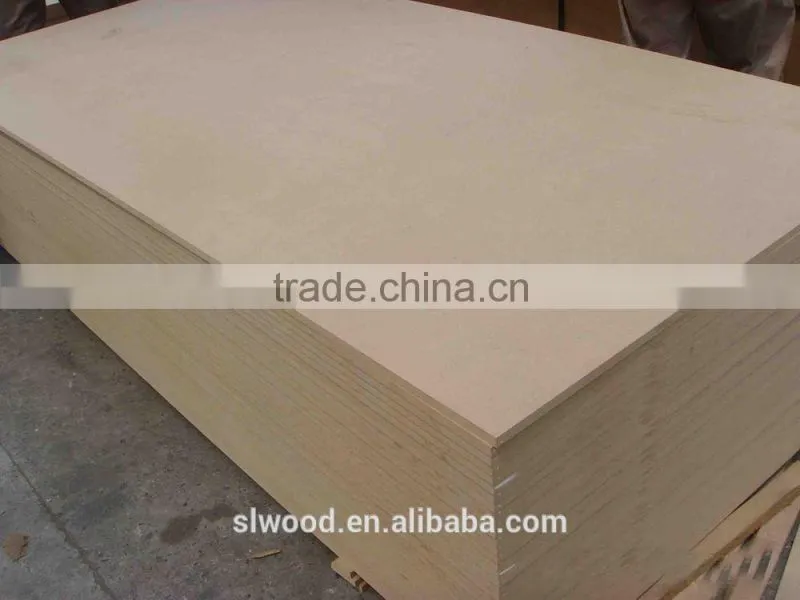 raw MDF board/plain MDF panel