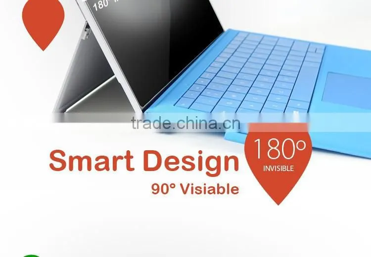 Premium privacy toughened glass screen case for Surface Pro 3