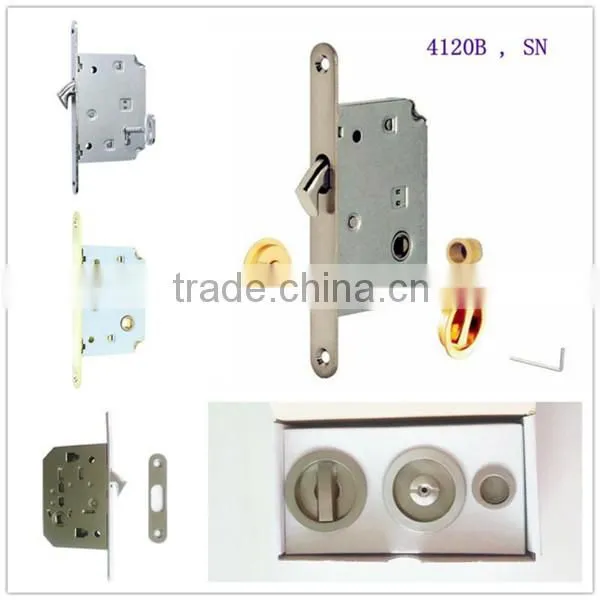 4120B Hook lock slidding door lock cross key lock