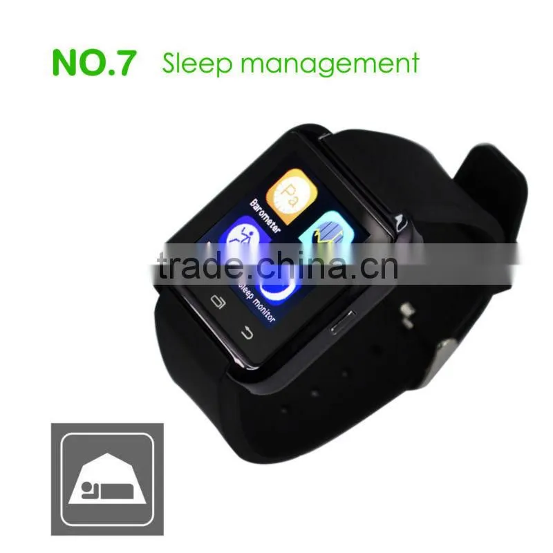 New Fashion Touch Screen Silicone Band U8 Pro Smart Bluetooth Watch