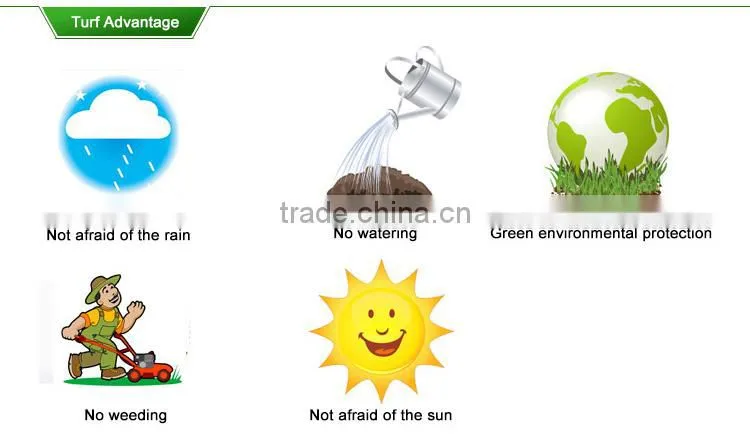 Residential artificial turf for backyard artificial turf