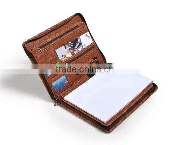 Letter-Size Portfolio With Detachable iPad Holder and Multiangle Viewing