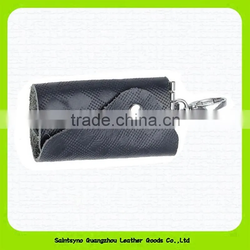 15097 High grade handmade genuine leather wallet leather key case