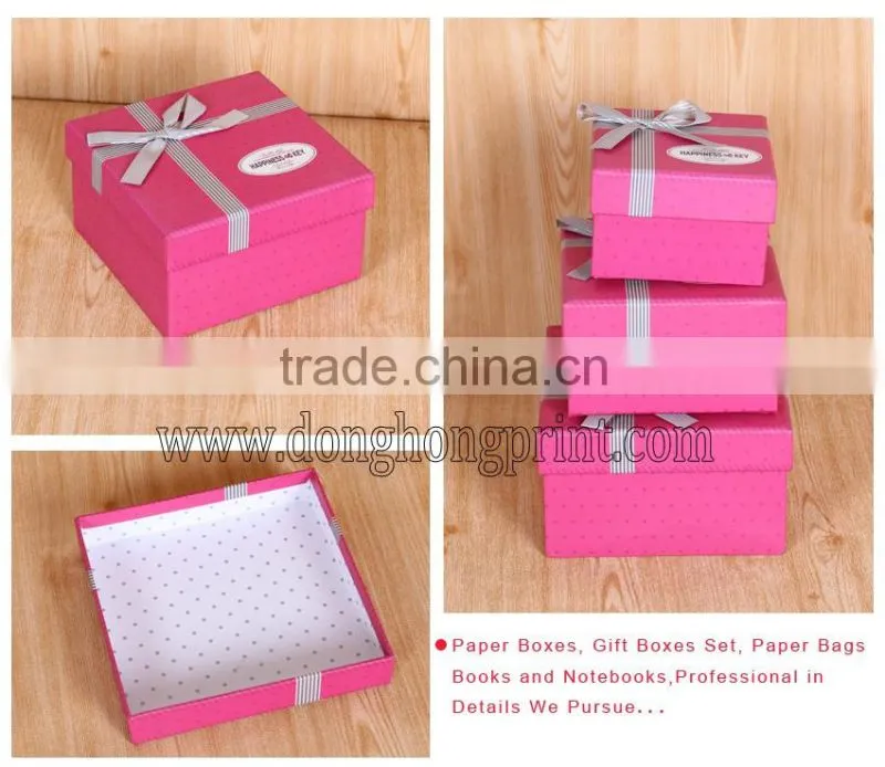 Empty new design chocolate boxes packaging