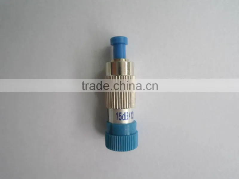 High stablitity FC male to female optical attenuator, fc optical fiber attenuator