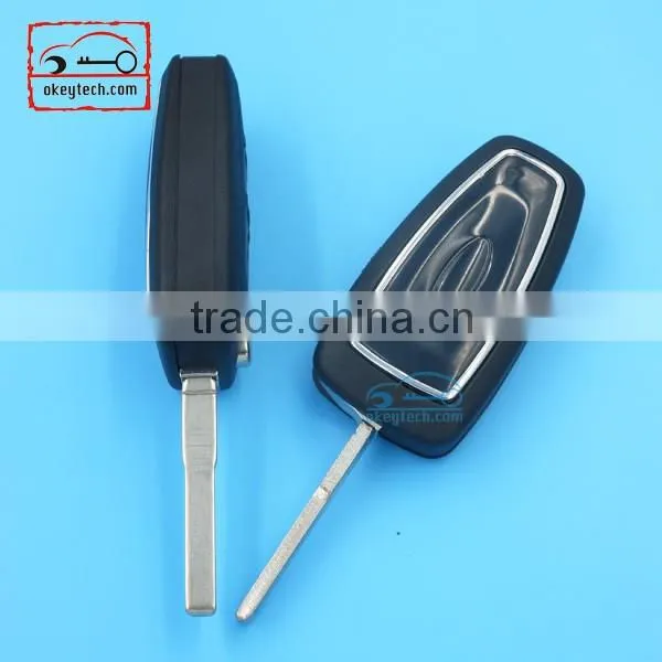 High quality Ford fous remote flip key shell blank ford remote key fobs