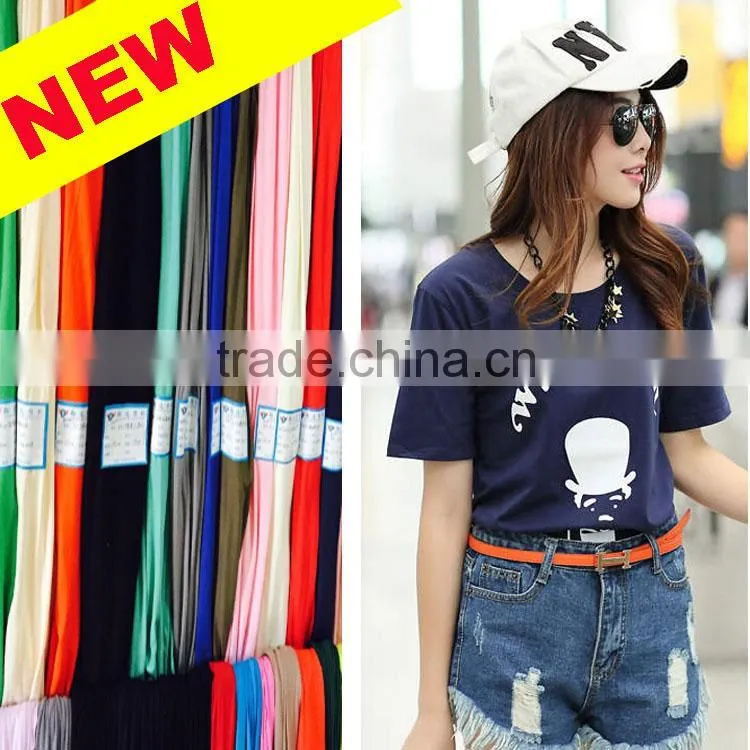 Hot sale Clothing Material High Quality t shirts fabric wholesale fabric
