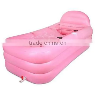 PVC Inflatable baby bathtub/ folding baby bathtub