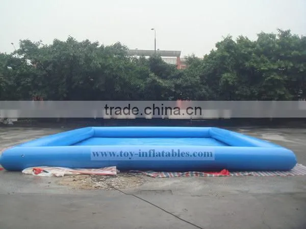 Free shipping commercial inflatable pools inflatable plane pool