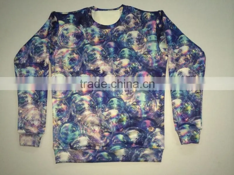 All over printing sweatshirts hot selling style sweater