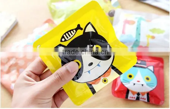 cute cartoon reusable PE mini ice packs / ice pack mini cold bag