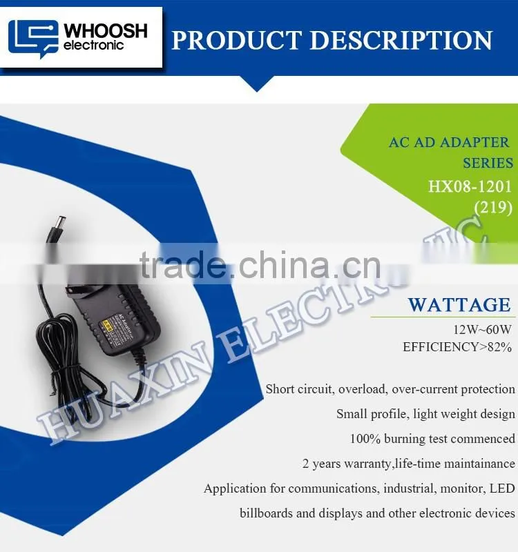 High quality ac power adapter 12v 15a power adapter
