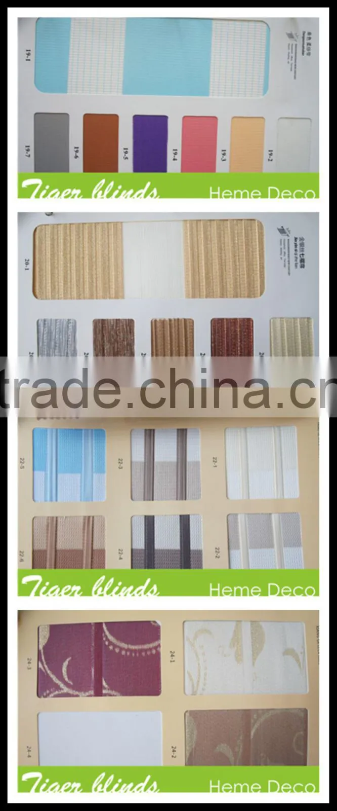 guangzhou motorized remote control zebra blinds