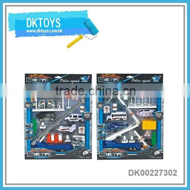 Free wheel diecast car police series