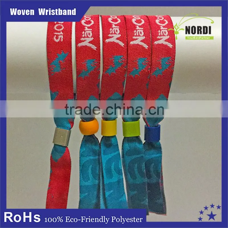 festival woven wristband