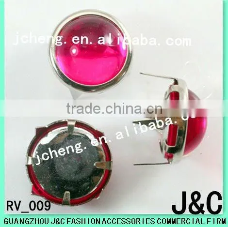 drop acrylic stone stud