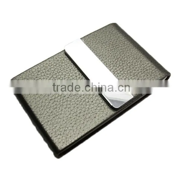 Fashion pu leather card case,pu id card case