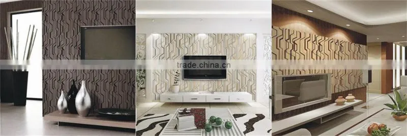 pvc wallcovering, wallpaper/wall paper modern for home walls