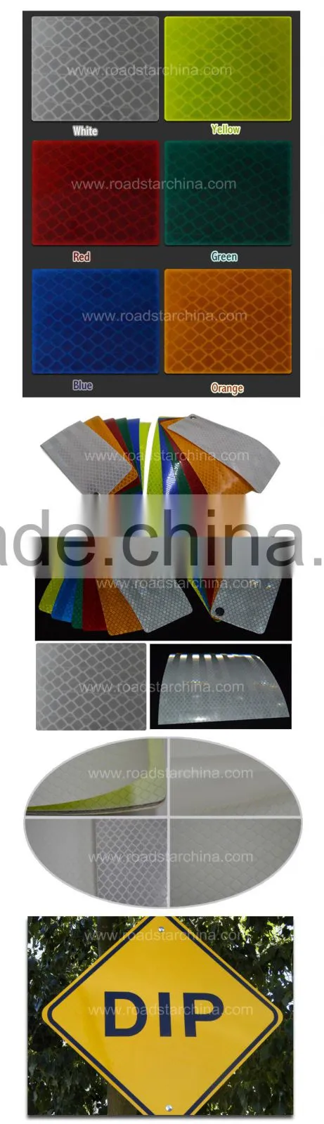 Colorful High Intensity Grade Prismatic Reflective Film