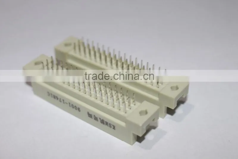 Eurocard connector male v/t 3 row 48 pin