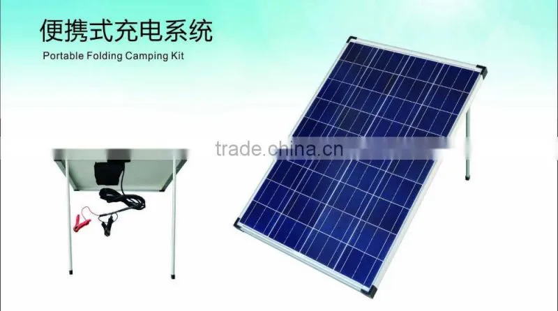 100W Poly Solar Camping Kit(A)