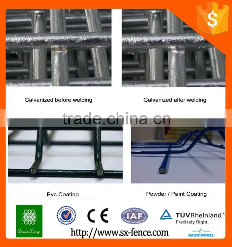 PVC Coated Wire Mesh Fence Manufacturer for Brazil market