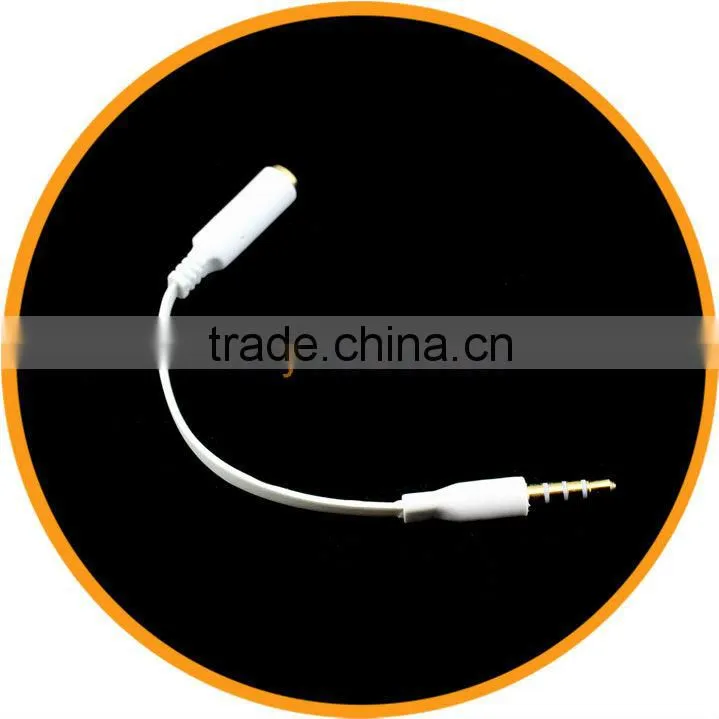 3.5mm 4 Pole Male to Female Headphone Extension Cable Audio Adapter from dailyetech