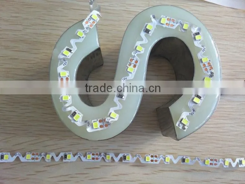 S-Shape LED strip/ perfectly for abnormal shape signs /Bend Freely 2835 smd led strip light