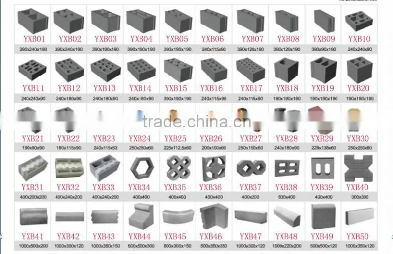 China Top Manufactory Competitive Price Best Selling Products Concrete Block Machine For Sale