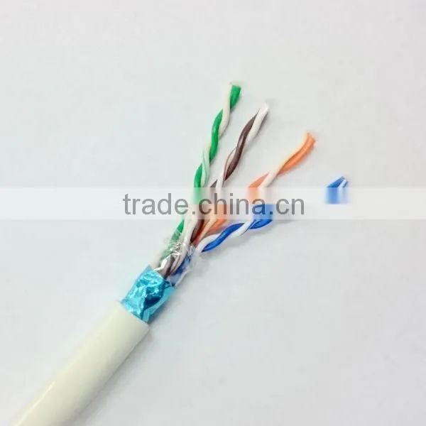 Solid Copper STP Cat5e Lan Network Cable, STP/ FTP /UTP/ SFTP Network cable available