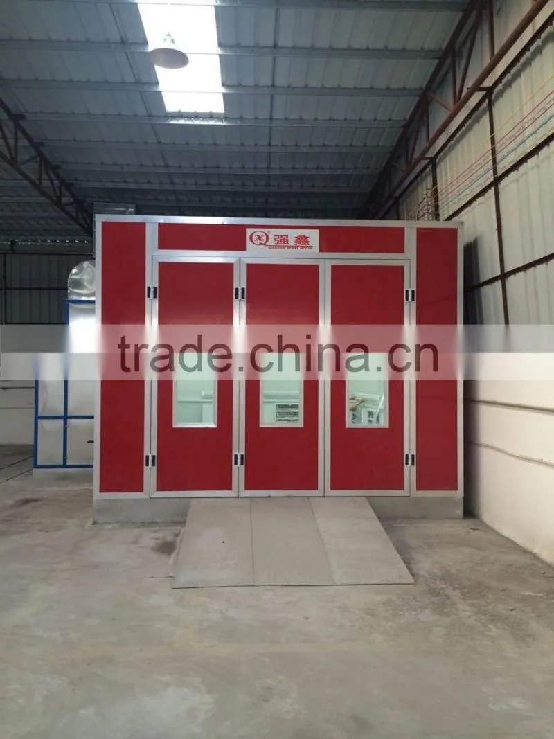 used auto paint booth with basement(electric heating type)