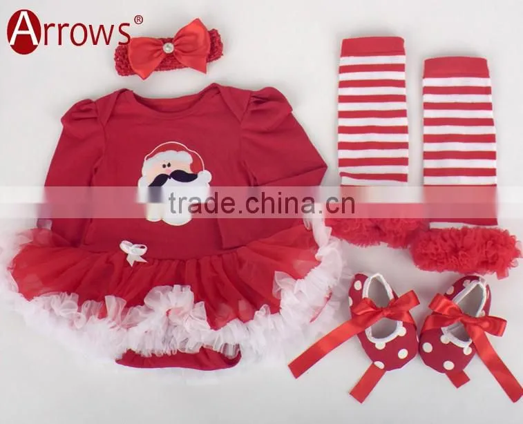 Baby Birthday Dress 2016 Latest Design Christmas Costume Wholesale dresses Christmas Girls Knitted Dress