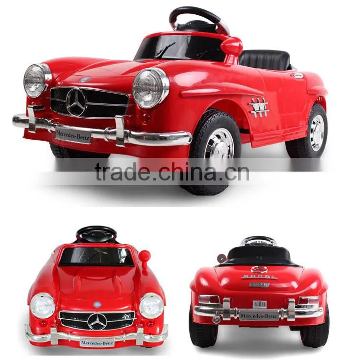 Rc ride on kids car mercedes benz licensed remote control ride on car