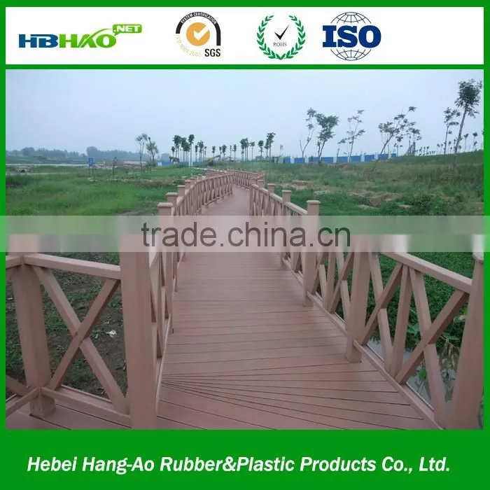 HL Quality Wood And Plastic Composite Hollow WPC Decking