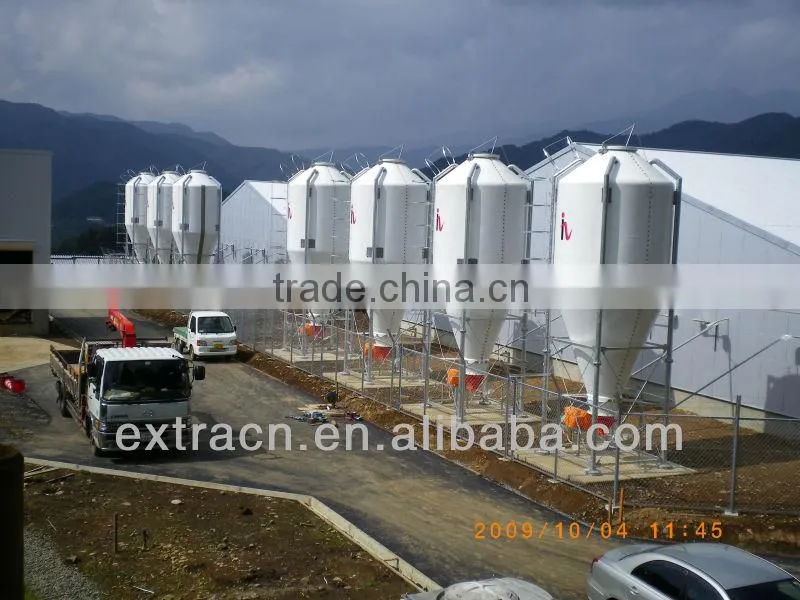 Feeding fiberglass silo for pig equipment