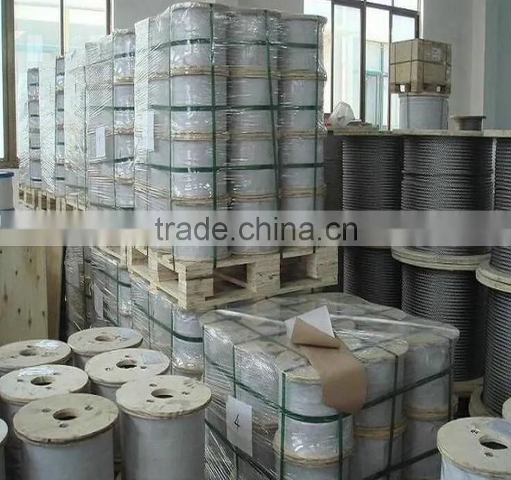 Steel Wire Rope from factory(6*19)/heavy duty lifting slings