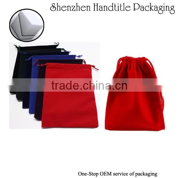 colorful high quality velvet pen pouch