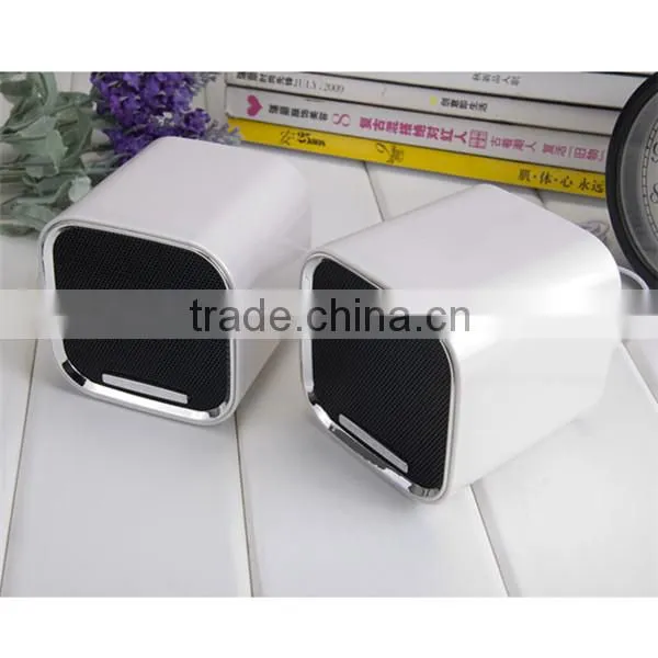 channel 2.0 mini speaker portable stereo speaker
