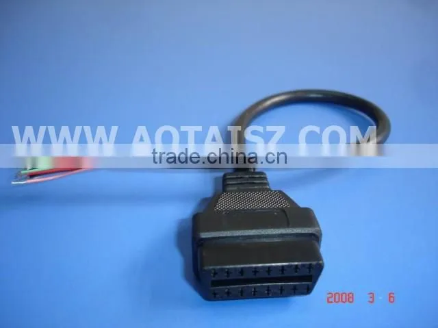 Vehicle line obd wiring factory automotive male cable