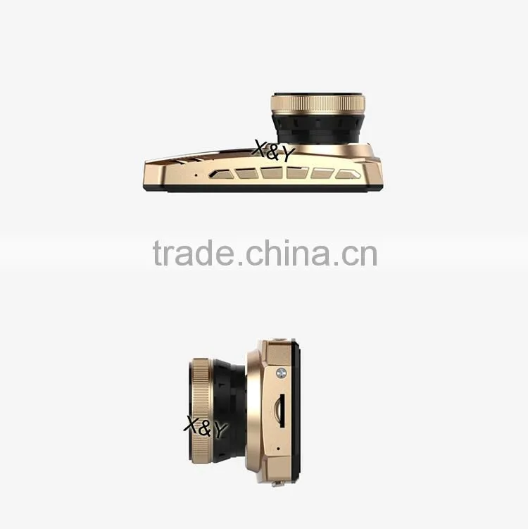 motion detection and stop to watch and control Zinc alloy car dvr with G-sensor XY-W68