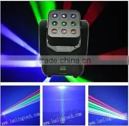 rgb Moving head laser light for disco stage club