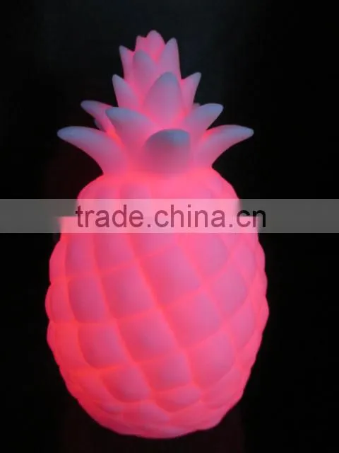 2016 new design pineapple mood light